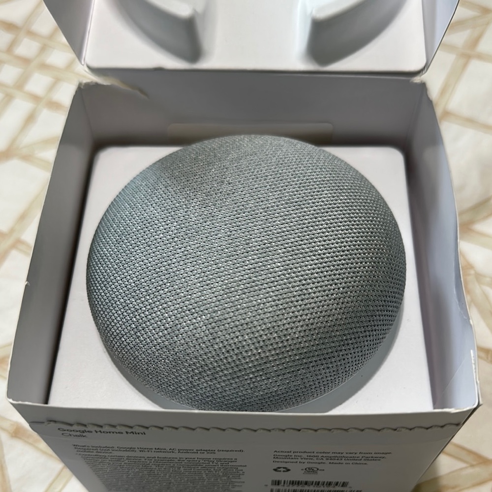 Google Home Mini Smart Speaker